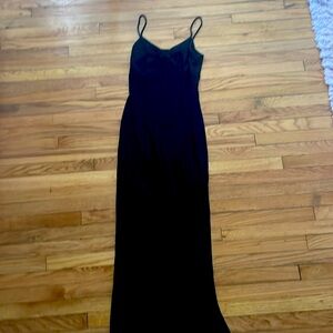 Vintage Rimini 90s black maxi dress